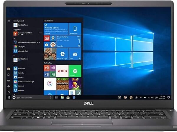 Dell Latitude 7400 | i5 8th Gen Laptop | Windows 11 | Ms Office | Intel HD Graphics | 14 Inch Black | Refurbished